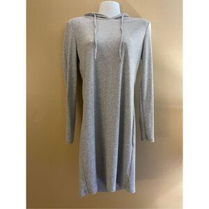 New Tally Weijl Long Sleeve Hoodie Bodycon Dress Size Large
